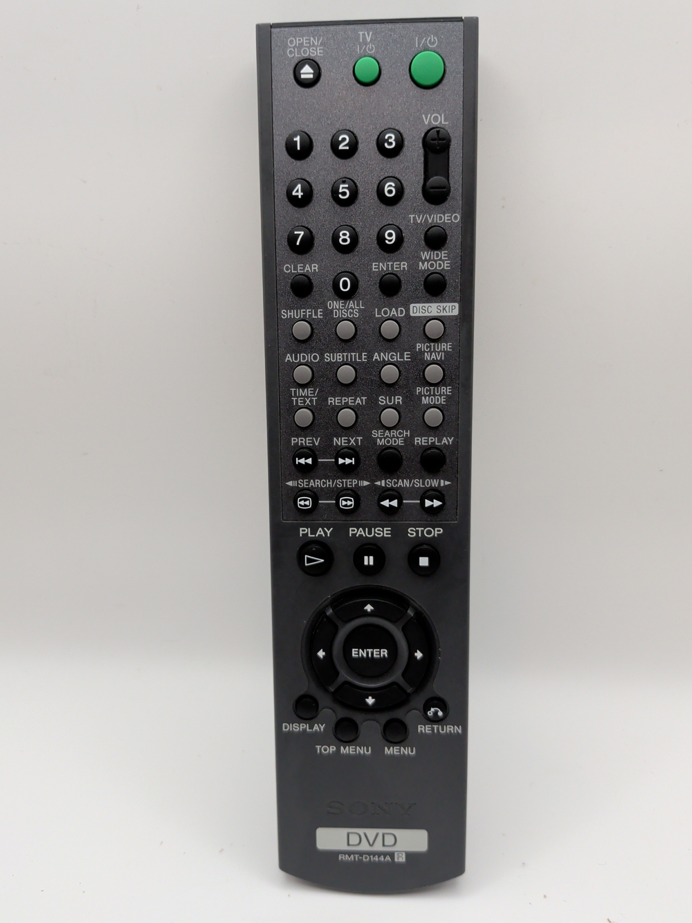 Sony RMT-D152A DVD Remote Control Genuine OEM for DVD Player DVP-CX995V (F)